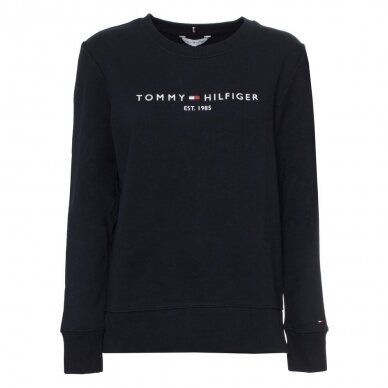 TOMMY HILFIGER moteriškas ekologiškos medvilnės džemperis