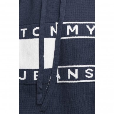 TOMMY JEANS vyriškas ekologiškos medvilnės džemperis 5