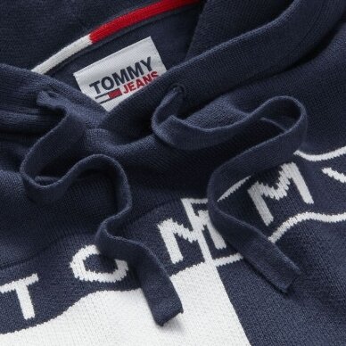 TOMMY JEANS vyriškas ekologiškos medvilnės džemperis 6